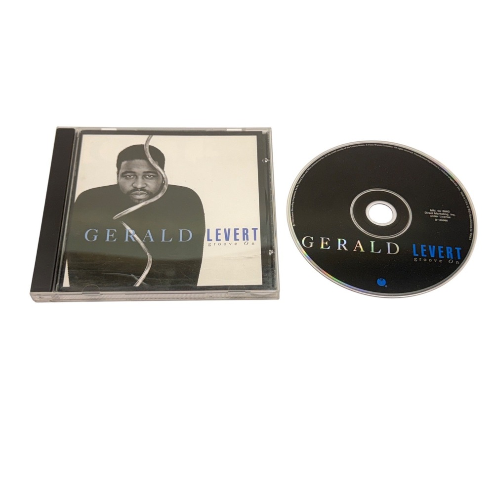 Gerald Levert Groove On CD 1994 R&B EastWest Label Studio Album 90s Soul